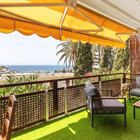 Increible Terraza Con Vistas Al Mar En Apartment San Agustin (Gran Canaria)