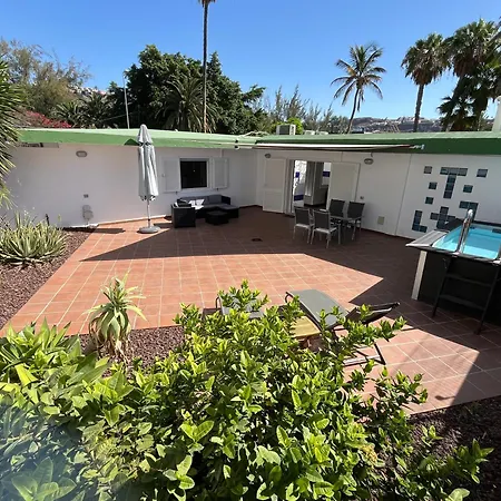 Fantastica Vivienda En Playa De Con Piscina San Agustin (Gran Canaria)