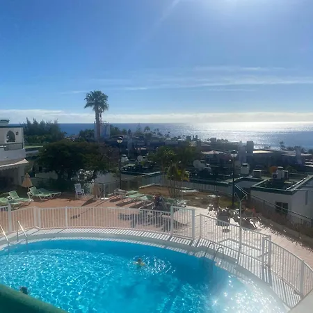 Sea View 2br Toploctaion Heated Pool 5 Min To San Agustin (Gran Canaria)